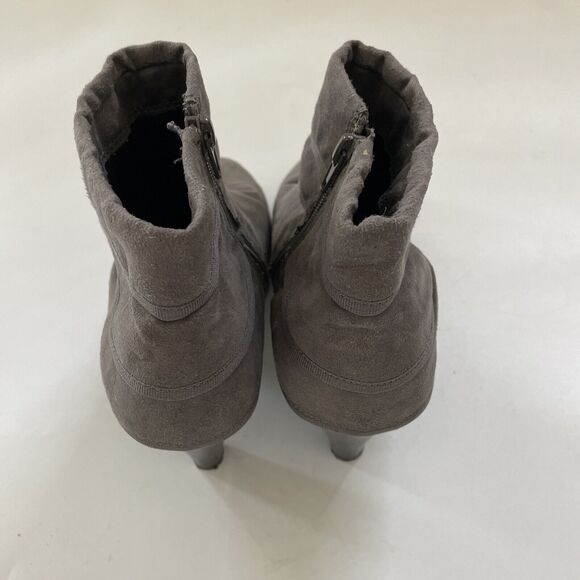 Karen Scott Boots Womens Melodea Ankle Booties Gray Heels Size 9M - Picture 5 of 11